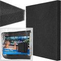 Borlech Aquarium Bio Filter Sponge Pad - Cut-to-Size Aquarium Filter Media for Fish Tank, Pond, Sump - Mechanical & Biological Filtration (18.5"x18.5"x1.6", 35PPI, 1 Pack)