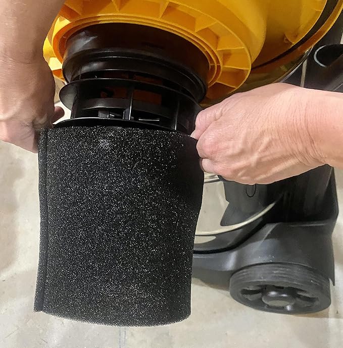 Foam Sleeve for Shop Vac 90585, Washable Foam Filter Replacements for Shop Vac - Also Compatible with Ridgid, Craftsman, Vac Master and Other Similar Wet Dry Vacs