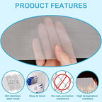 4 Pcs 13x9 (33cmx23cm) 120 Mesh 304 Stainless Steel Wire Mesh Sheet, Rustproof Metal Mesh Sheet Screen for DIY Crafts, Vent Covers, Garden Fencing, Window Protection & Industrial Filters
