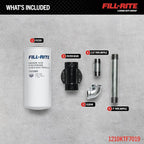 Fill-Rite 1210KTF7019 3/4" 18 GPM (68 LPM) 10 Micron Hydrosorb Fuel Filter with Filter Head Kit