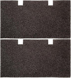 Mission Automotive RV AC Filter Replacement Pads - Washable PPI Foam & Reusable Air Filter - Compatible with Dometic Duo Therm 3313107.103 & 3105012.003 & RV Essentials - 14 x 7.5 In, Pack of 2
