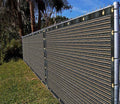 Ifenceview 6'x3' to 6'x50' Brown Shade Cloth/Fence Privacy Screen Fabric Mesh Net for Construction Site, Yard, Driveway, Garden, Railing, Canopy, Awning 160 GSM UV Protection (6' x 49')