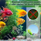 Pangda 12 Pcs Carbon Filter Foam Pads and Foam Filters Compatible with U4 Range of Internal Underwater Sponge Aquarium Underwater Filter Accessories for Internal Replacement Aquarium Fish Tank