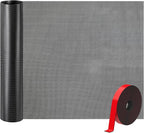 39x12 inch Customizable DIY Floor Vent Covers, Magnetic PVC Vent Mesh for Wall, Ceiling & Home Floor, PC Case Dust Mesh Filter