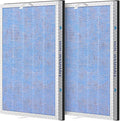 2 PACK MSA3/MSA3S HEPA Replacement Filter Compatible with Membrane Solutions MSA3 and MSA3S Device, 3-Stage HEPA Filter