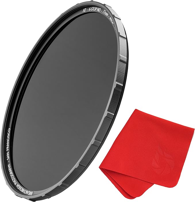 Breakthrough Photography 67mm X2 3-Stop Fixed ND Filter for Camera Lenses, Neutral Density Professional Photography Filter, MRC8, H-K9L Glass, Nanotec, Ultra-Slim, Weather-Sealed
