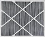 Lennox Healthy Climate X6675 20x25x5 Healthy Climate Carbon-Clean MERV 16 Filter Bundle with Same Day Supply Filter Change Reminder Magnet (5-Pack)