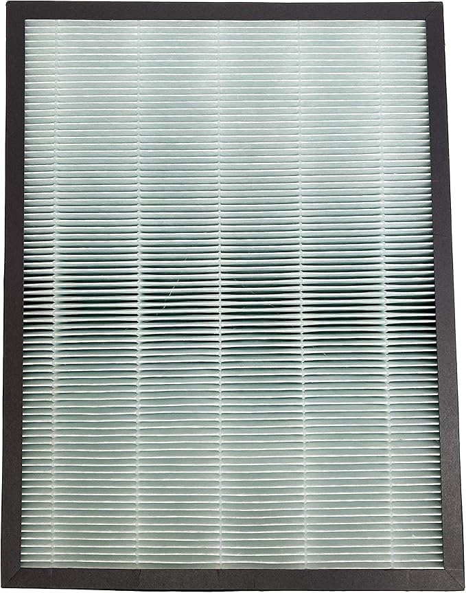 Nispira Replacement Filter For Rabbit BioGS 2.0 Ultra Quiet Air Purifier Model SPA-550A SPA-625A True HEPA Activated Carbon Pre Filter Kit Set, 2 Packs