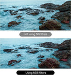7artisans Nano Magnetic Filter UV Filter ND Light Reduction Filter/CPL Polarization Filter/GND Gradient Filter/Black Mist 1/4 Portrait Photography Filter Suitable for Lens(67mm ND8)