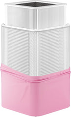 BLUEAIR Blue Pure 121 Pre-Filter, Washable Fabric Traps Pollen Pet Hair Dust, Crystal Pink