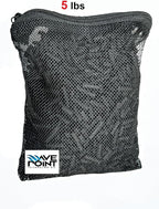 Wave Point Premium Virgin Activated Carbon Charcoal Pellets in Media Bag, 5/10 / 15/20 / 25/40 / 50 Pounds for Aquarium Fish Tank Koi Pond Reef Filter Media - 5 lbs per Bag (50 lbs (10 Bags))