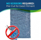 Natural Fiber Hog Hair Furnace Door Filter for Mobile, Manufactured and Modular Homes (14 x 20)