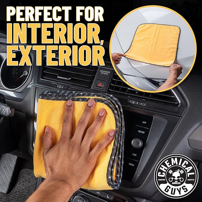Chemical Guys HOL123 Car Cleaning Kit for Interior & Exterior, 14 Items Including (7) 16 oz Chemicals