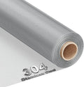 MAGZO 304 Stainless Steel Mesh Screen Roll 47in x 16ft - 22 Mesh Pet Proof Metal Window Screen Replacement, Screen Door Mesh for Patio,Porch,Pet,Cage,Vent Cover,Filter,Gutter Guard,Rodent Protection