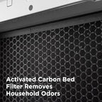 AprilAire RF09550C Clean HEPA-Type Air Purifier Replacement Filter for Portable Room Air Purifier Model 9550, Captures Dust & Odors, Ozone Free