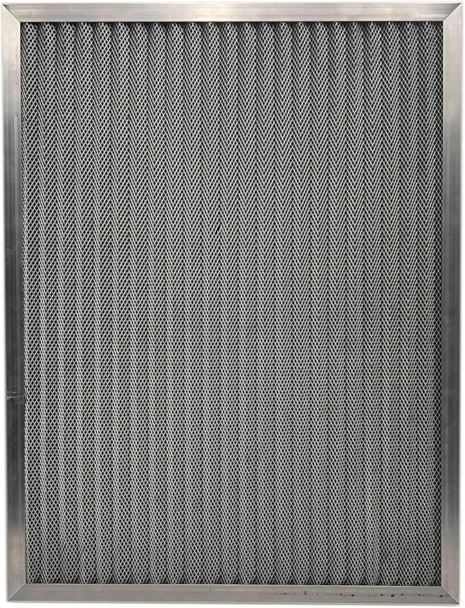 14x25x1 Electro-static Air Filter (1-Ct) AC Furnace Filter, Reusable & Washable 4-Stage Electrostatic Filter for Residential and Commerical HVAC (Actual Size:13.75 x 24.75 x 0.75 Inches)