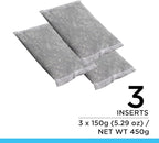Fluval Zeo-Carb, Chemical Filter Media for Freshwater Aquariums, 150-gram Nylon Bags, A1490 , White, All Breed Sizes, pack of 1 (3 count)