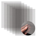 6 Pack 6x8 Inch Wire Mesh, 20 Mesh Stainless Steel Mesh, Never Rust Sturdy Metal Mesh Screen for DIY Projects, Vent, Cage, Garden, Window Screen, Filter Mesh