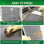 14x24x1 Air Filter Electrostatic Filter Reusable Washable HVAC AC Furnace Filter,MERV 8,Lasts a Lifetime, Healthier Home or Office(Actual Size:13.5x23.35x0.8 Inch)