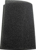 UNI Universal Filter Foam - 12" x 24" x 3/8" - Black