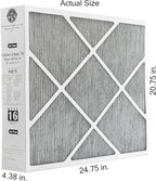 Lennox Healthy Climate Lennox X6675 20x25x5 Healthy Climate Carbon-Clean MERV 16 Filter Bundle with Same Day Supply Filter Change Reminder Magnet (2-Pack) 2 Count (Pack of 1)
