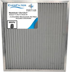 12x12x1 Electro-static Air Filter (1-Ct) AC Furnace Filter, Reusable & Washable 4-Stage Electrostatic Filter for Residential and Commerical HVAC (Actual Size: 11.75 x 11.75 x 0.75 Inches)