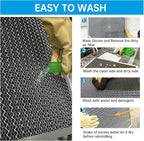 UBeesize 12x20x1 Air Filter HVAC AC Furnace Filter,MERV 8,Reusable Washable, Lasts a Lifetime,Permanent Air Filter,Breathe Fresher,Home And Office(Actual Size:11.69x19.8x0.8Inch)