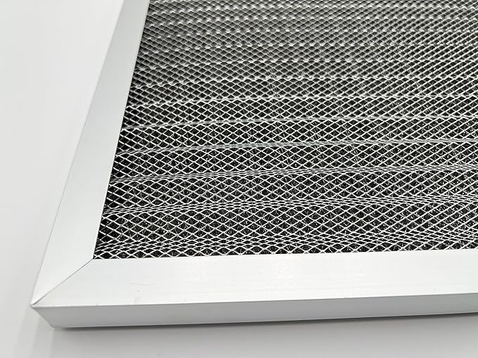 Washable Air Filter(20" x 30" x 1"), Aluminum Electrostatic Air Filter for Furnace and Central Air Conditioner
