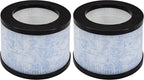 MK01/DH-JH01 True HEPA Replacement Filter, Compatible with AROEVE MK01 & MK06 and Kloudi Air Purifier DH-JH01, Intelabe EPI080/EP1080, and Elechomes EPI081/EP1081 Air Purifier, 2Pack