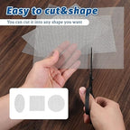 6 Pack 8.27 x 5.9 Inch Stainless Steel Wire Mesh Screen, 20 Mesh Woven Metal Wire Net for DIY Projects, Vent, Cage, Garden, Window, Easy to Cut and Resistant to Rust, Prevents Rodents from Enter