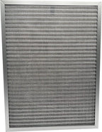 Washable Air Filter(18" x 24" x 1"), Aluminum Electrostatic Air Filter for Furnace and Central Air Conditioner