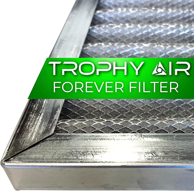 | Merv 8 | Washable & Reusable AC/Furnace Filter | Lifetime HVAC & Furnace Air Filter | Washable | Superior particle-holding Ability | Premium Quality Aluminum | 14x14x1