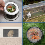 9 Pack 304 Stainless Steel Mesh Screen, 8'' x 12'' 20 Mesh Wire Screen Mesh, Rust Free Woven Wire Mesh, Metal Mesh Screen for Air Vents, Window Screen, Filters, Garden Covers