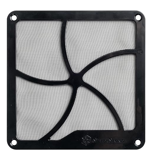 SilverStone FF122 120mm Fan Filter with Magnet, SST-FF122B