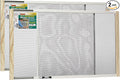 Frost King 2AWS1845 WB Marvin Adjustable Window Screen, 18in High x Fits 25-45in Wide (2 Pack)